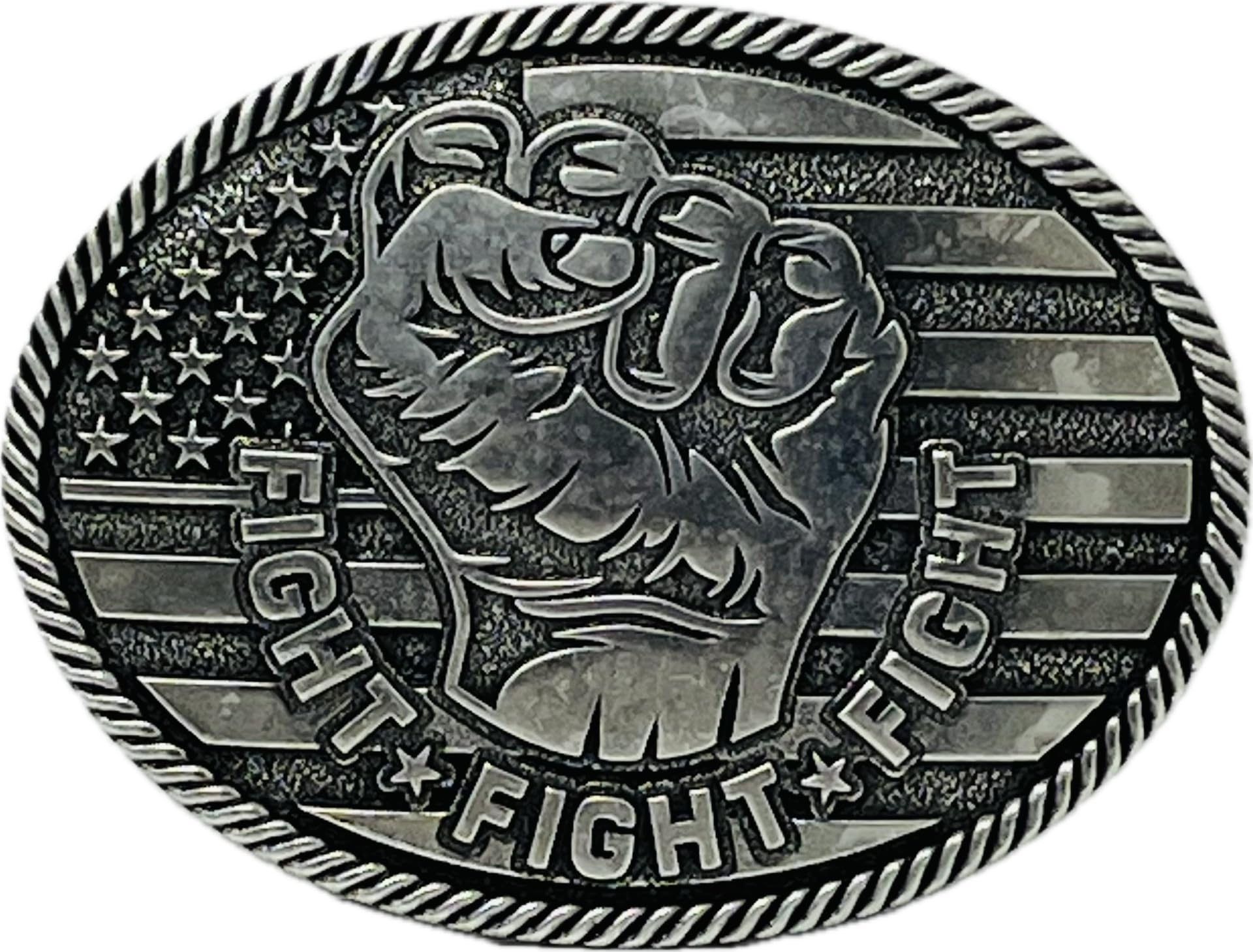 Montana Silversmiths Flag Series Attitude Western Belt Buckle