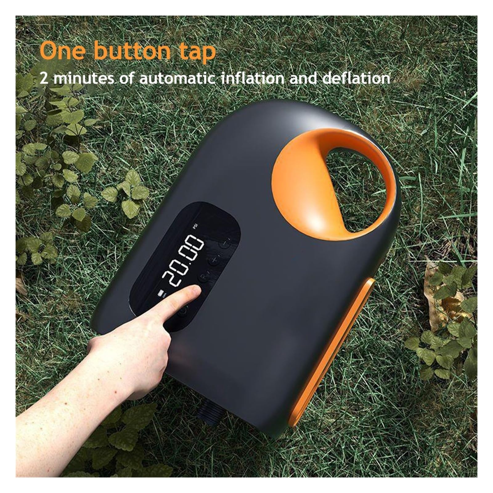 Pompa Ad Aria Portatile, Elettrica DC Gonfiabile, Gonfiatore Sgonfiabile For Surf, Paddle Board, Barca, Kayak Inflazione Rapida