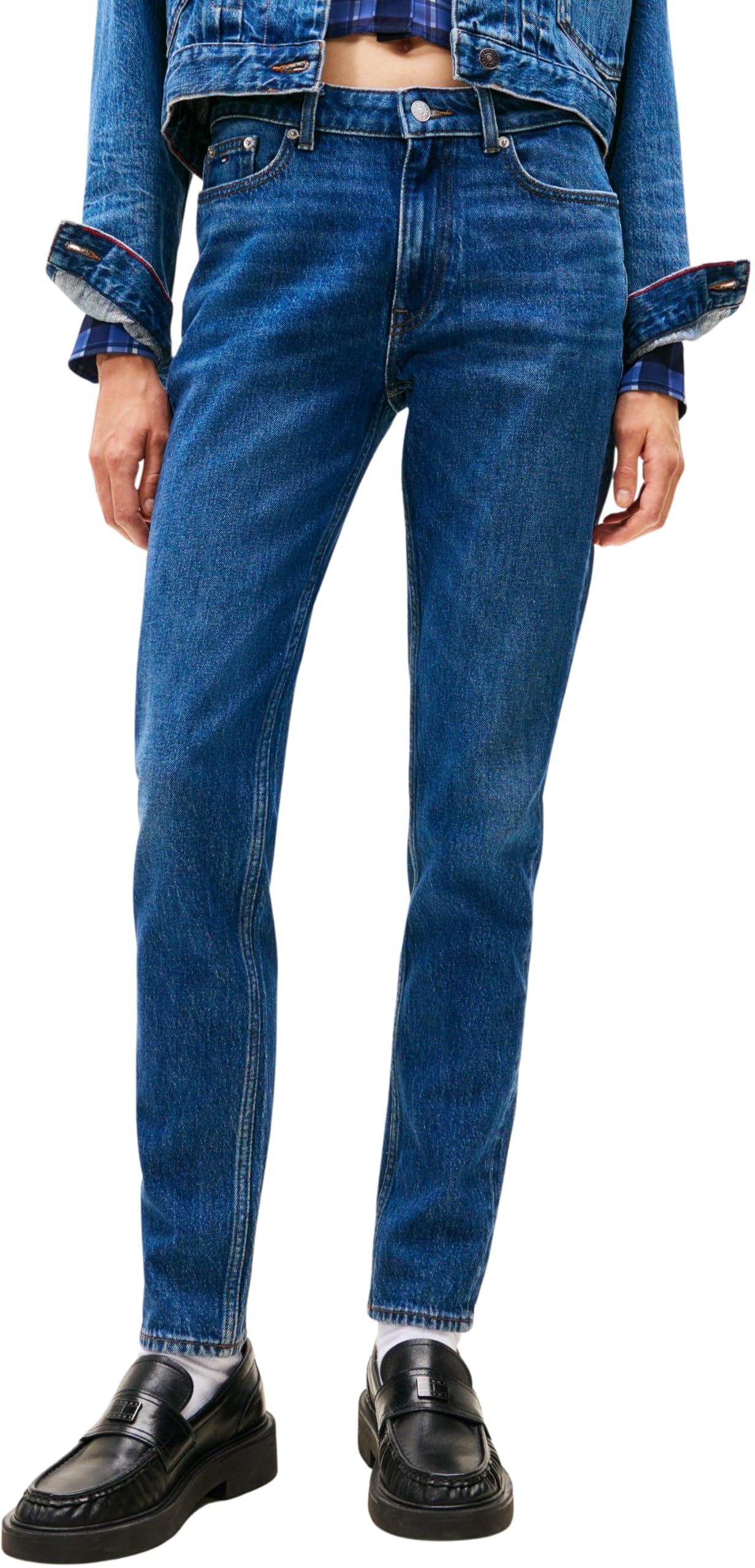 Tommy Jeans Damen Gerade Lucy Mr Slim Bi0152 Dw0dw21808