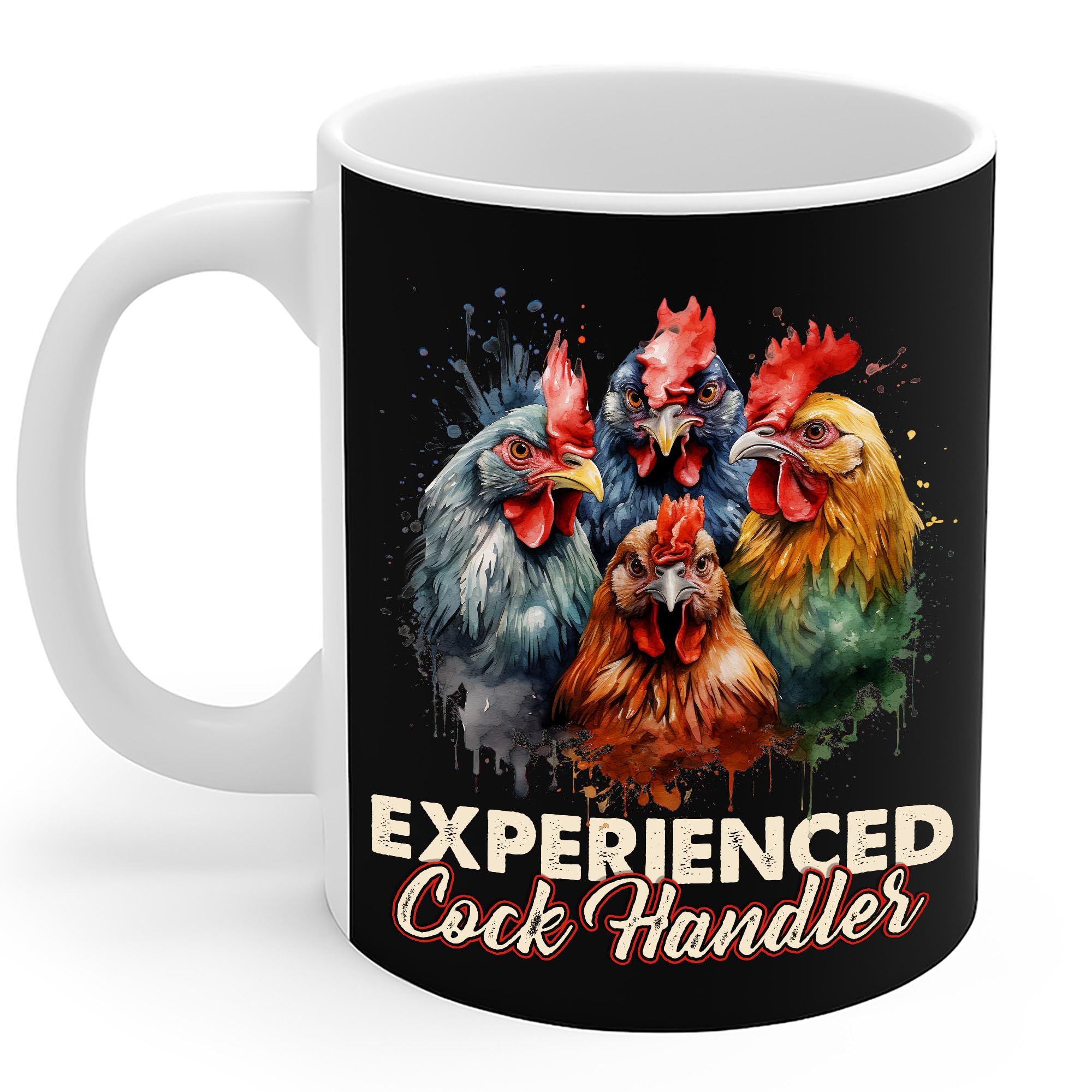 Chicken Mug experienced cock handler Coffee Mug 11Oz