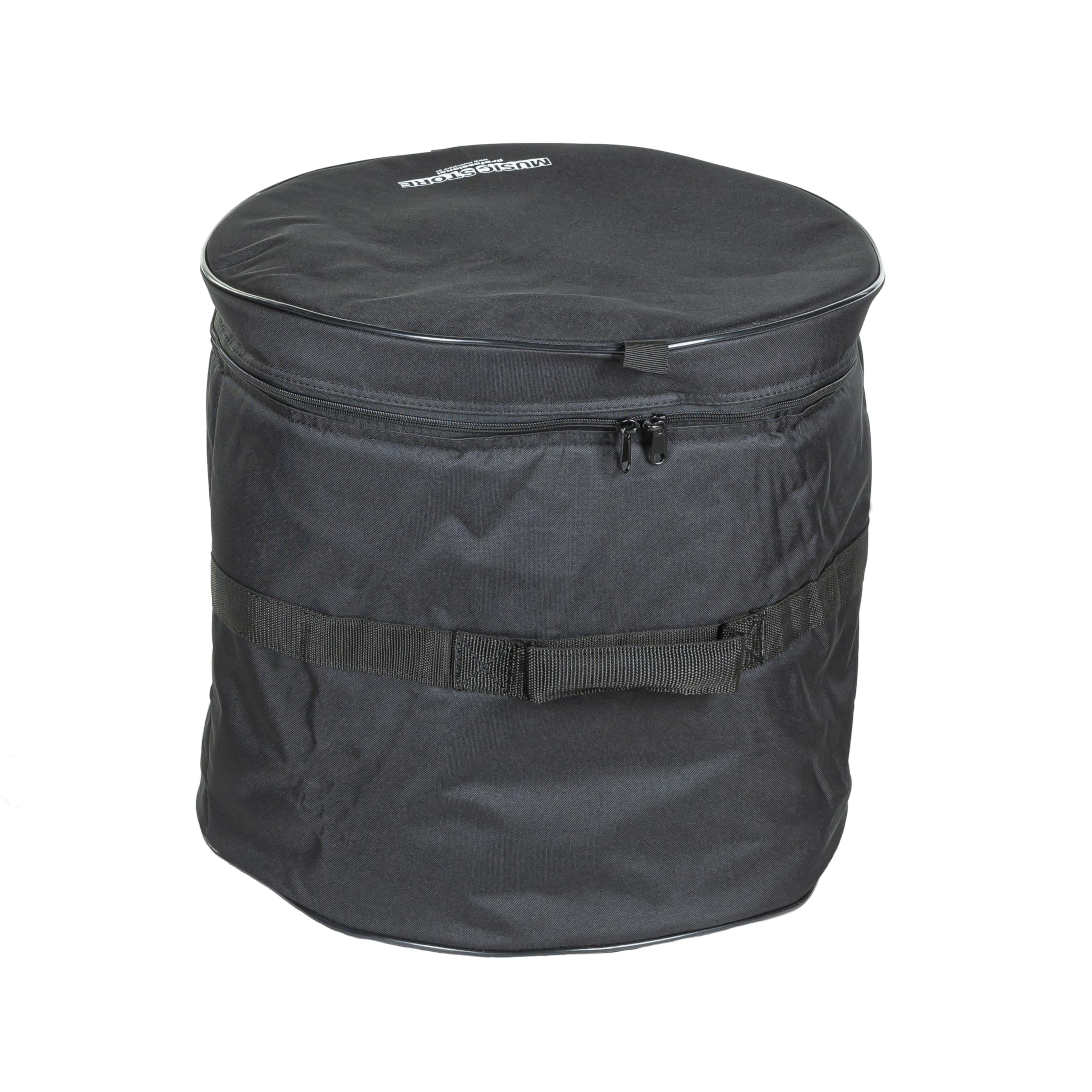 MUSIC STORE Pro II Studio Drum Taschen Set, 20", 10", 12", 14", 14"x6,5", Nylon, Gepolstert, Reißfest, Wasserabweisend, Schwarz