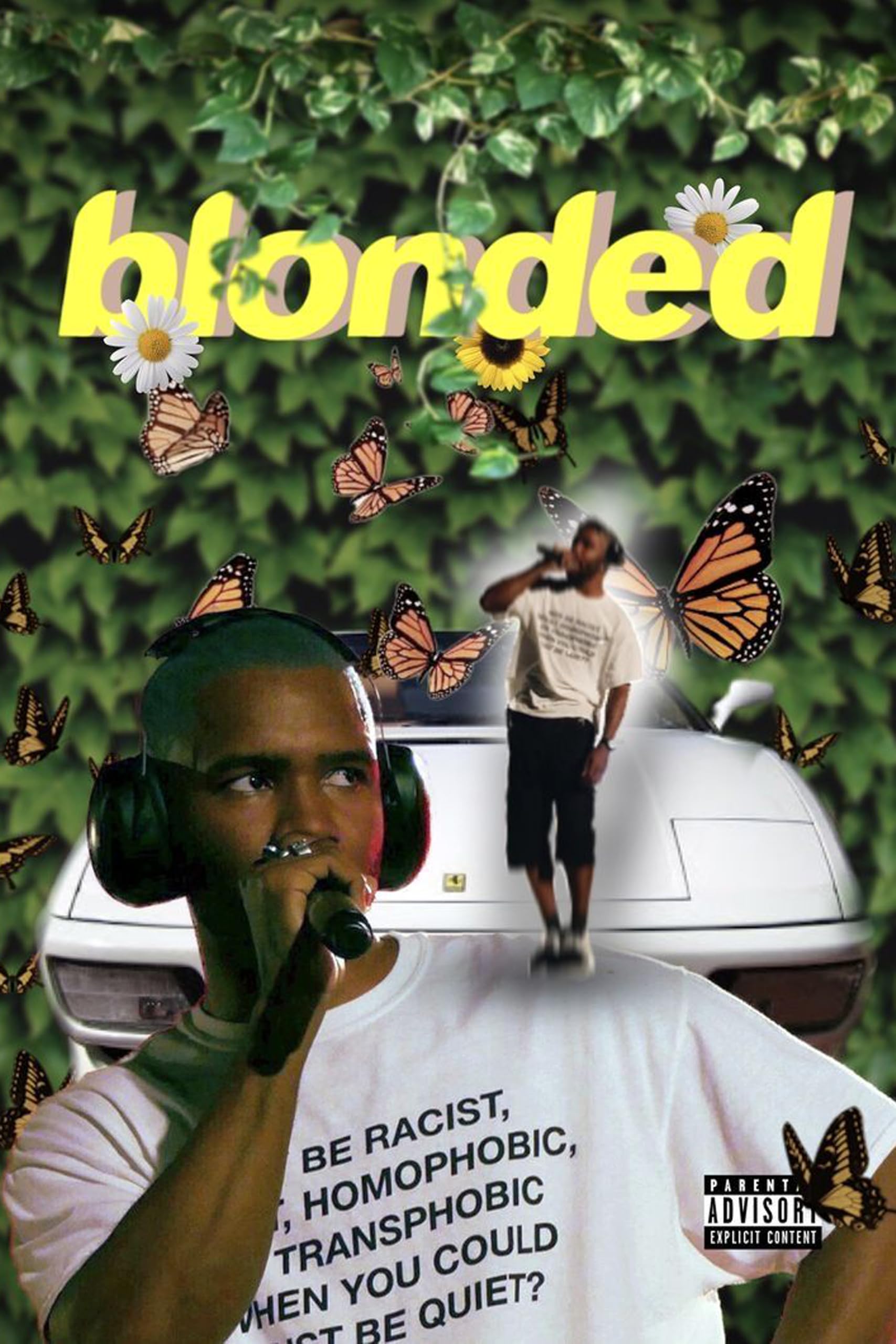 RAINFIRE CREATION Frank Ocean Poster - 12x18 inch Wall Poster 170 GSM Paper | Home & Office Decoration | Gloss Finish Unframed Poster RCP1280