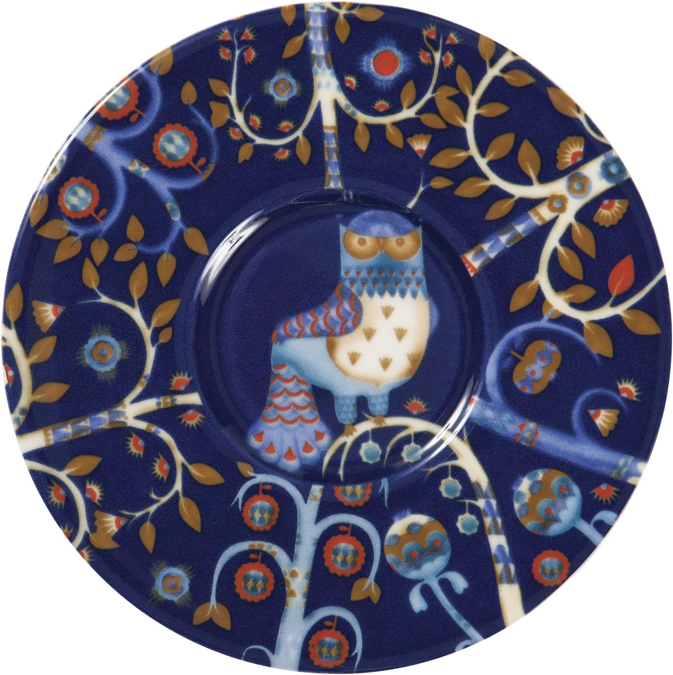 Iittala Taika Espresso Saucer, Black, 4-1/2-Inch