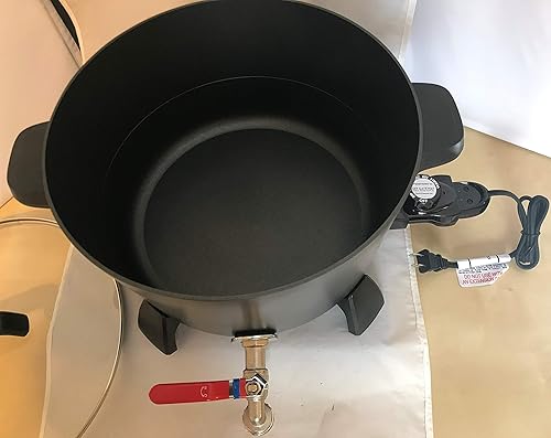 Miniatura 8 de Derretidor de cera para hacer velas máquina eléctrica de cera extra grande de 17.5 libras con boquilla de vertido rápido y libro electrónico gratuito