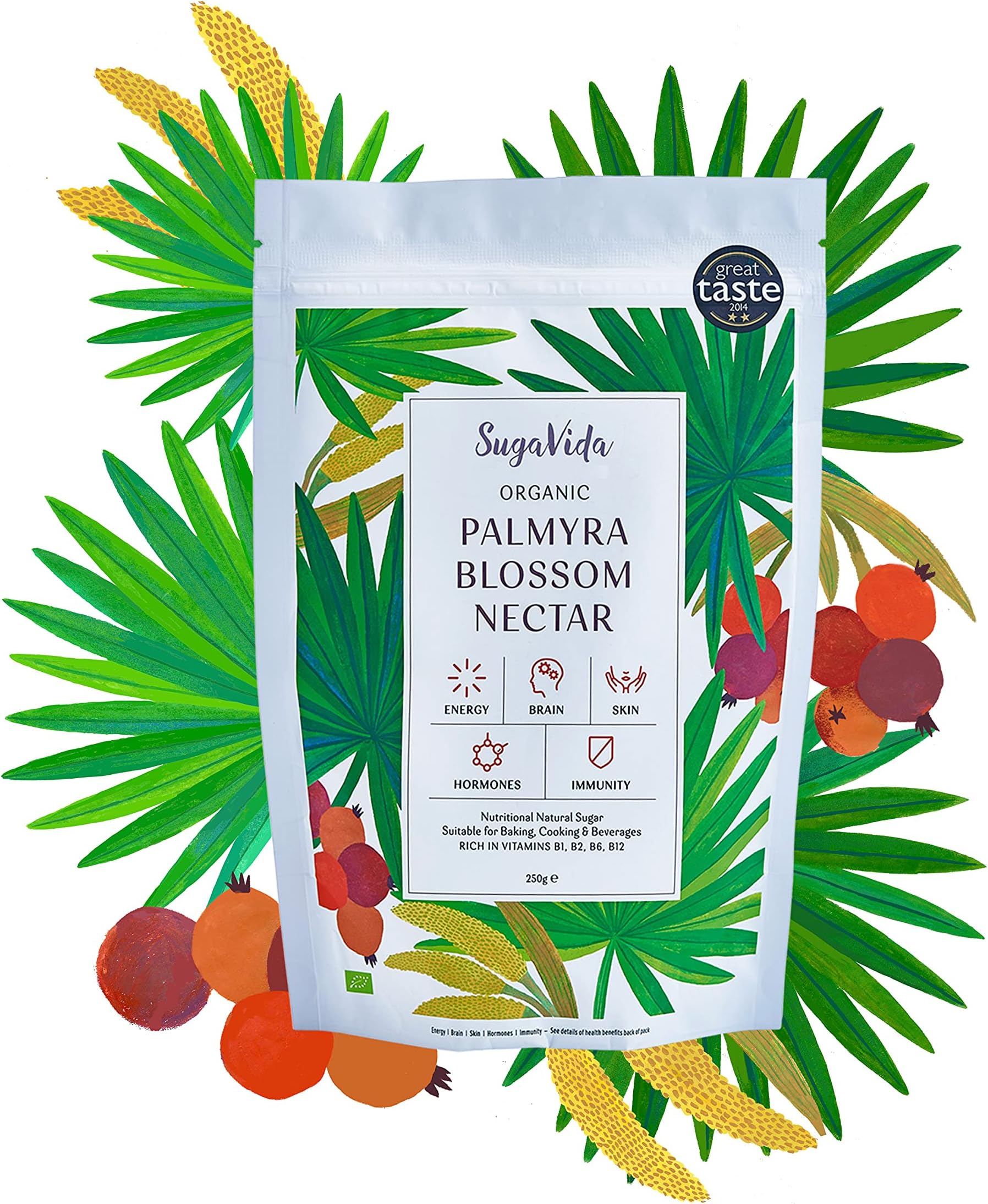 Suga Vida Organic Palmyra Blossom Sugar 250 Gram