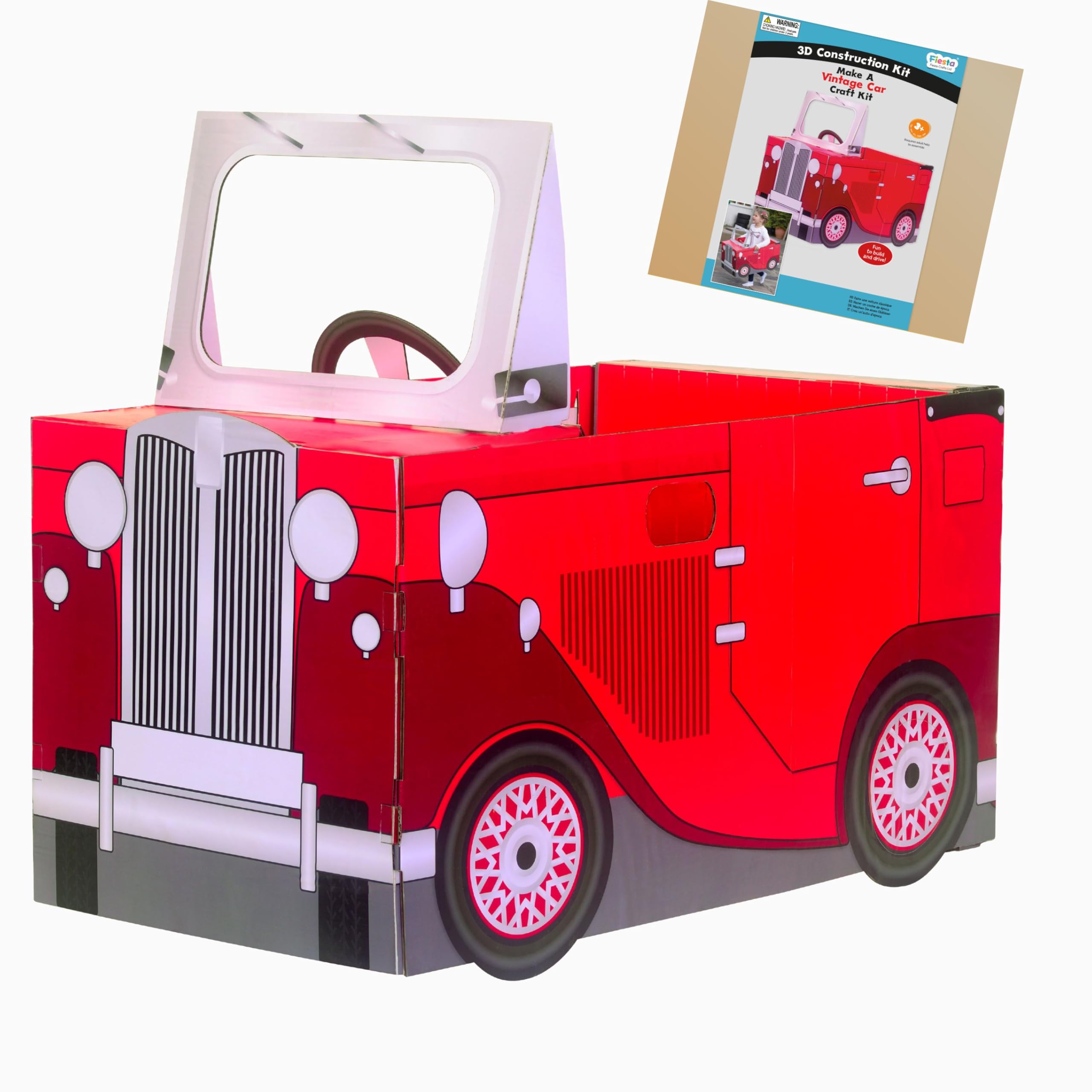 3D Construction Craft - Vintage Car