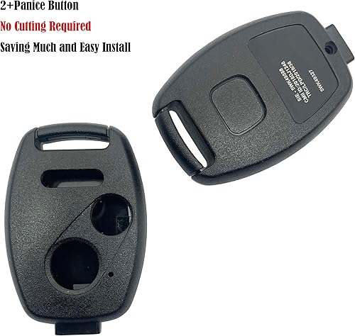 Miniatura 2 de Funda de repuesto para llavero Honda Civic 2008-2013 CR-V Accord Pilot Fit Odyssey Ridgeline CR-Z sin llave