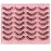 False Lashes Clear Band Faux Mink Lashes Wispy Eyelashes Cat Eye 16mm Natural D-Curl Lashes Cat Eye Strip Eyelashes Pack by Kiromiro, 14 Pairs