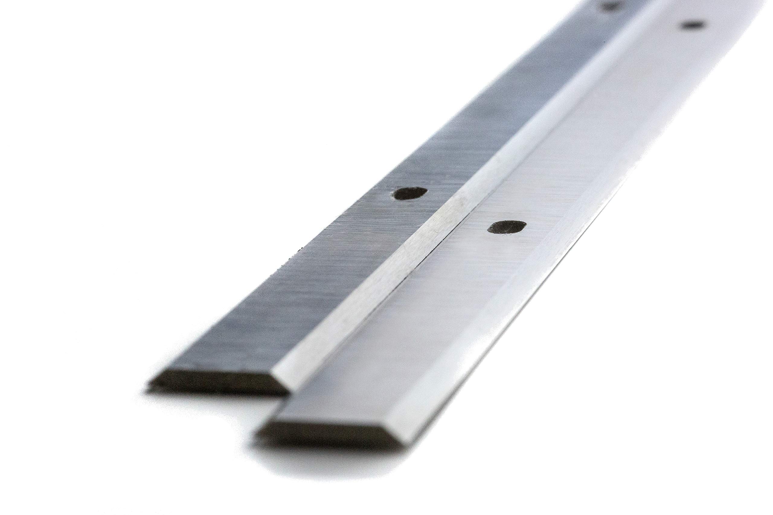Lames de raboteuse compatibles avec Triton TPT125 317mm HSS Double Edged Disposable 1 Paire