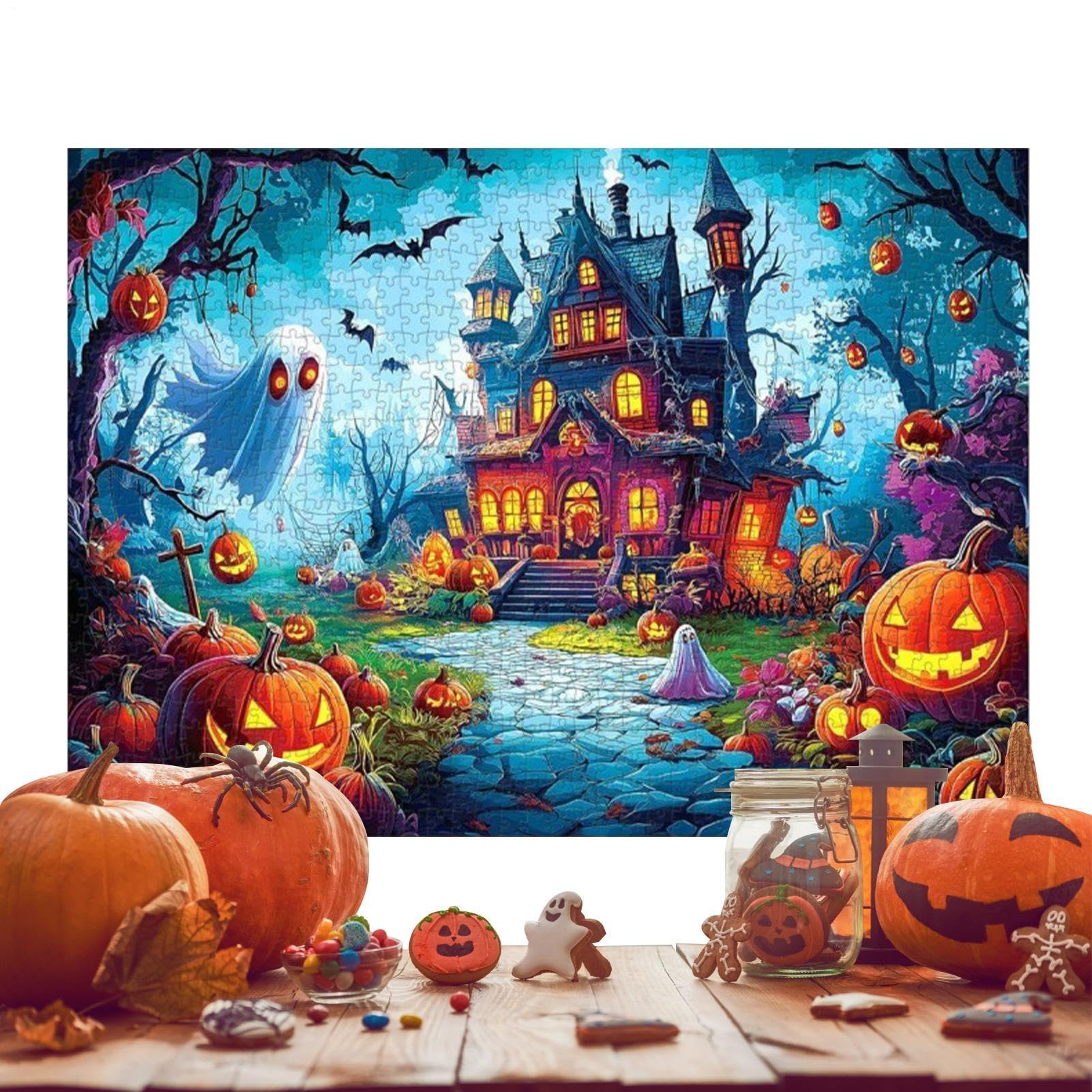 Puzzle Da 1000 Pezzi Decorazione Colorata di Stregata