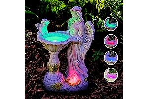 Solar Angel Statue Garden Decor