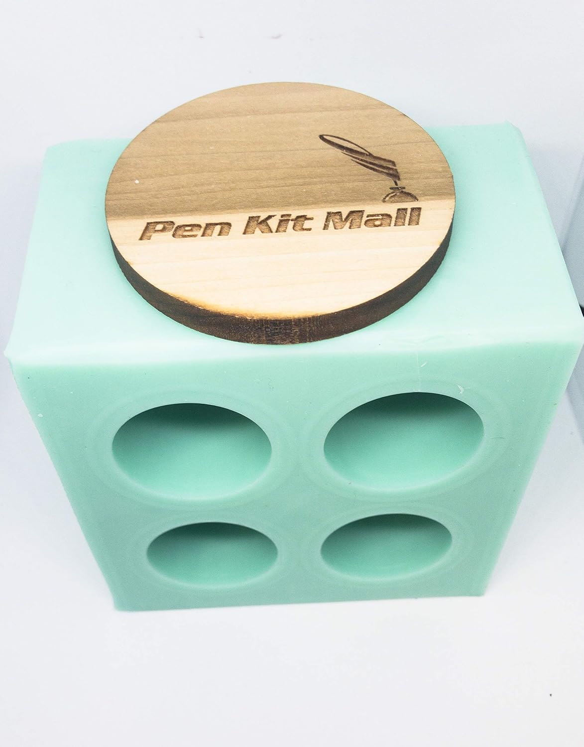 Pen Kit Mall Hobby-CAST Green 4 Cavity Bottle Stopper Silicone Casting Mold