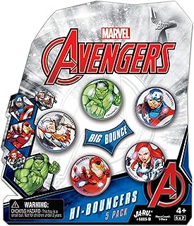 Marvel Avengers Bouncy Balls Superballs Super Hi Bounce 1.2