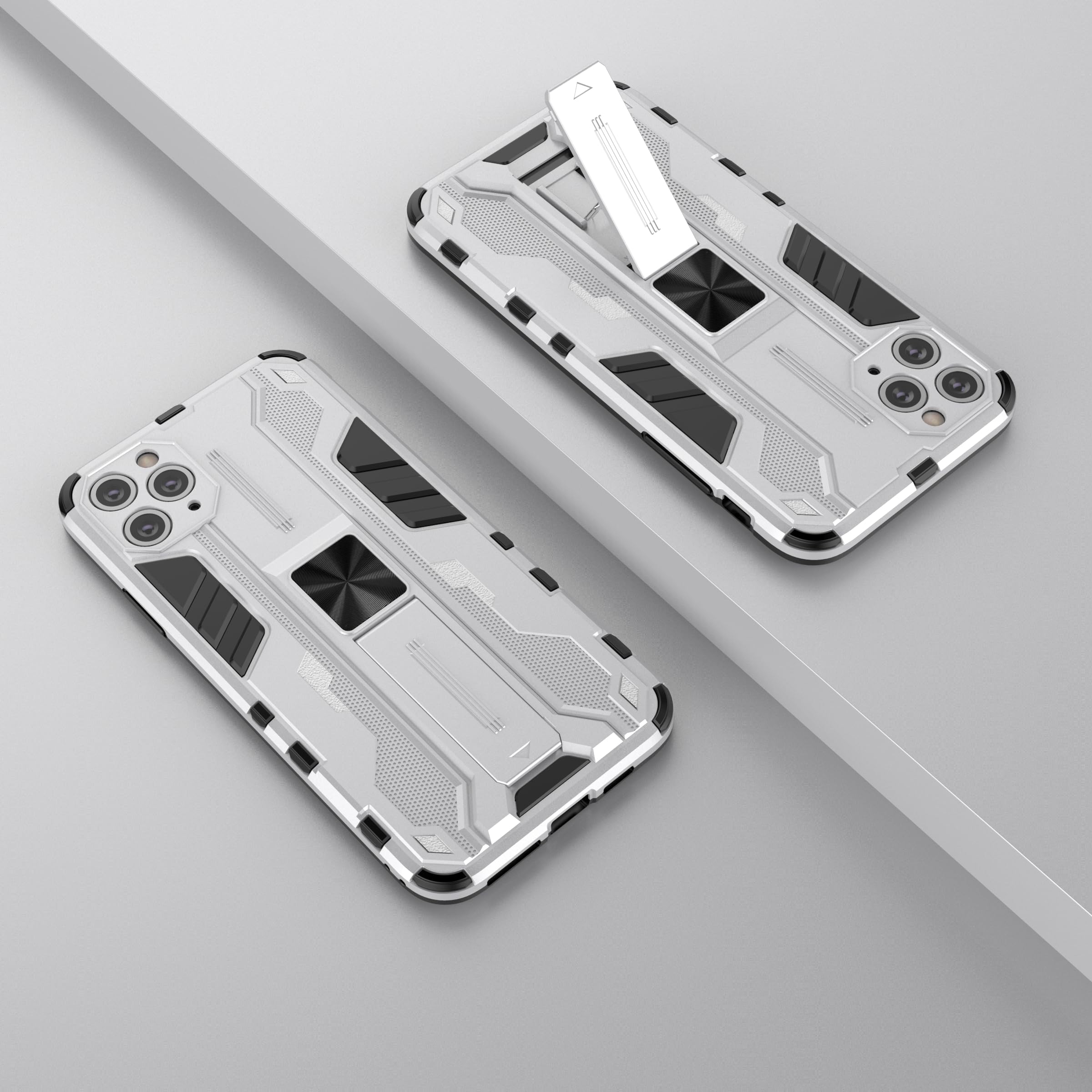SORAKA Cover per iPhone 11 Pro Max con anello e copertura per