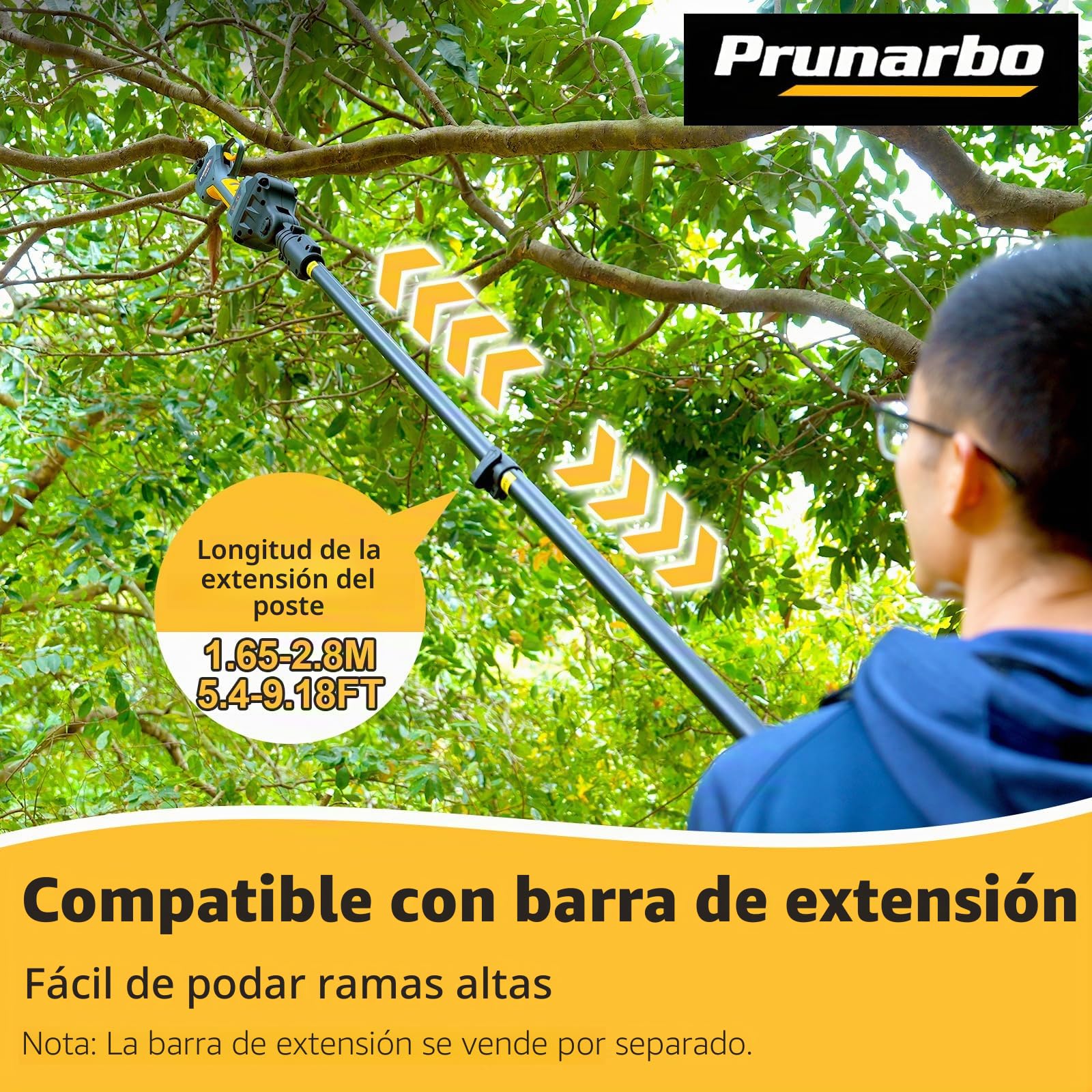 Tijera de Poda Eléctrica 40mm Compatible con Makita 18V | Solo Herramienta Sin Batería Ni Cargador, Motor Sin Escobillas, Hojas SK5 Para Poda De Árboles Y Jardines