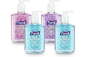 Purell Advanced Hand Sanitizer Refreshing Gel Design Series, Clean Scent - 8...