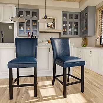 Amazon.com: VERDANTREE Counter Bar Chair Set of 2, 26