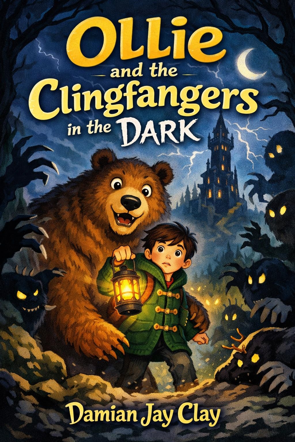 Ollie and the Clingfangers in the Dark (Ollie Brewer and the Mastery of Magic Book 1)