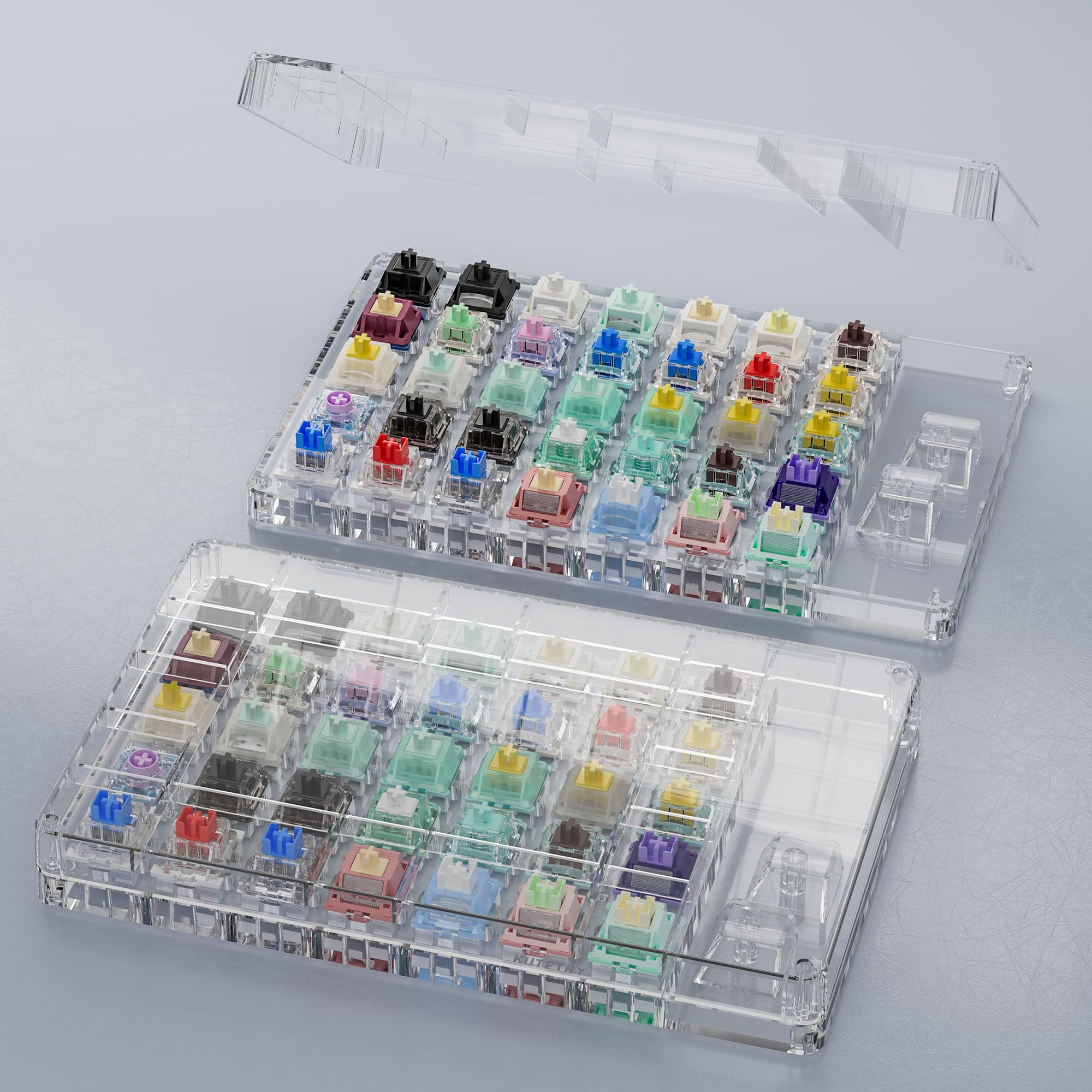Zjmehty Gateron |Outemu Keyboard Switches Tester(35pcs)