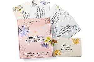 MESMOS Mindfulness Cards: Relaxation and Stress Relief for Women, Calming Positive Affirmation...