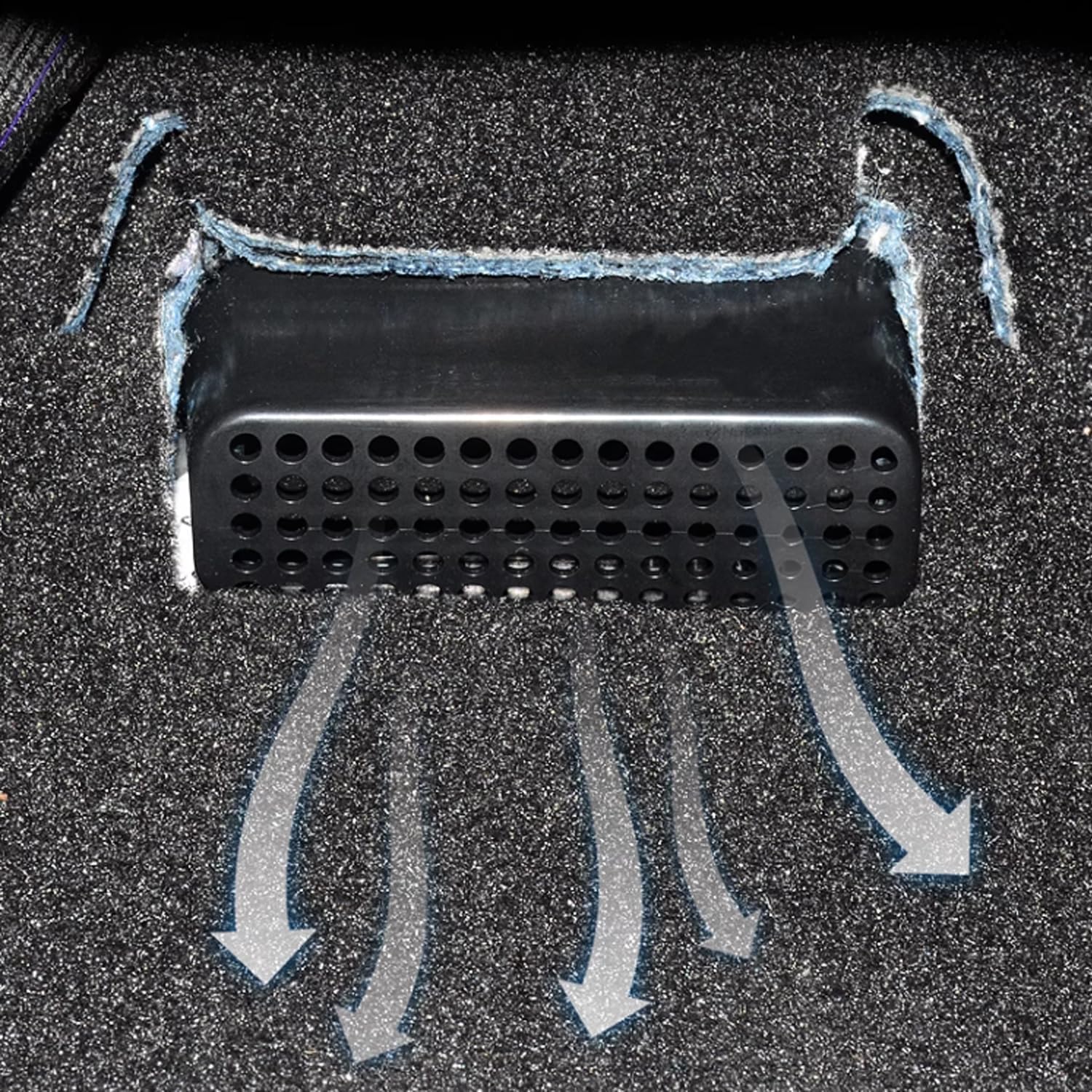 2Pcs Backseat Air Vent Cover for Ford Explorer 2020-2025 Models – Durable & Precision Fit, Protects Rear Airflow & Prevents Blockages, Easy Install, for Ford Explorer Accessories image 4