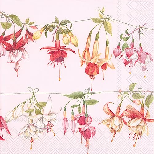 Miniatura 9 de Celebrate the Home - Servilletas florales de papel de 3 capas, Viola in Vogue, 20 unidades