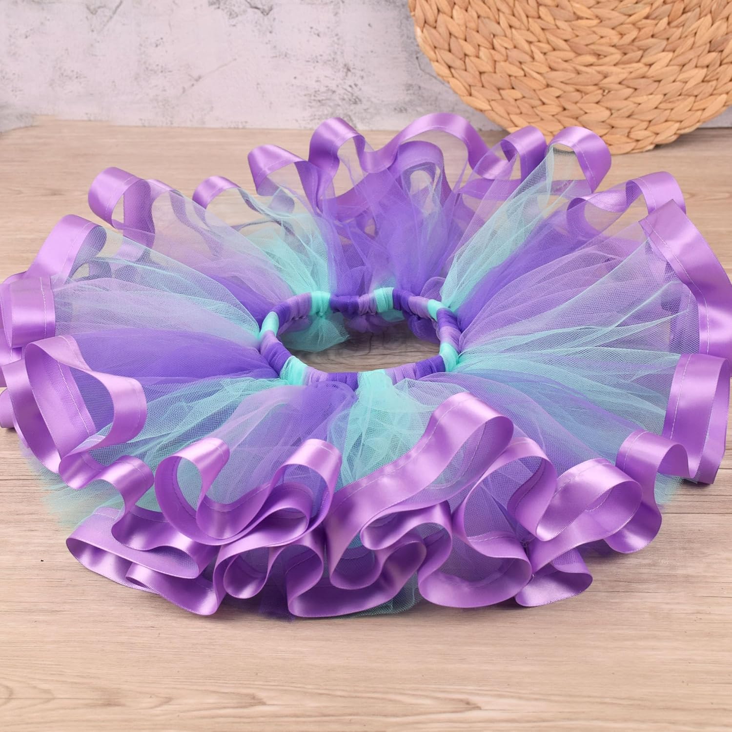 Baby Girls 1st/2nd Baby Girls 1st/2nd First Birthday Outfits Cotton Romper mermaid first birthday outfit Skirt - Image 3