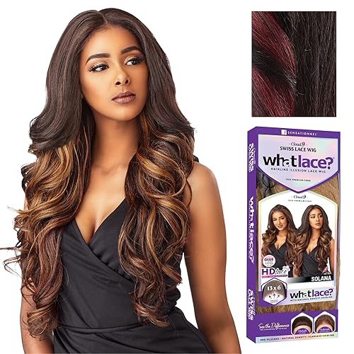 Sensationnel What Lace 13X6 Wigs - Solana Lacefrontal Hand Tied