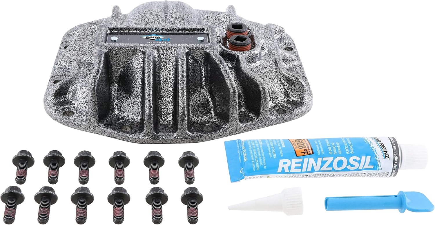 Spicer 10044799 Nodular Iron Front Dana 44 and AdvanTEK Differential Cover Compatible with Select Wrangler JL - Gray