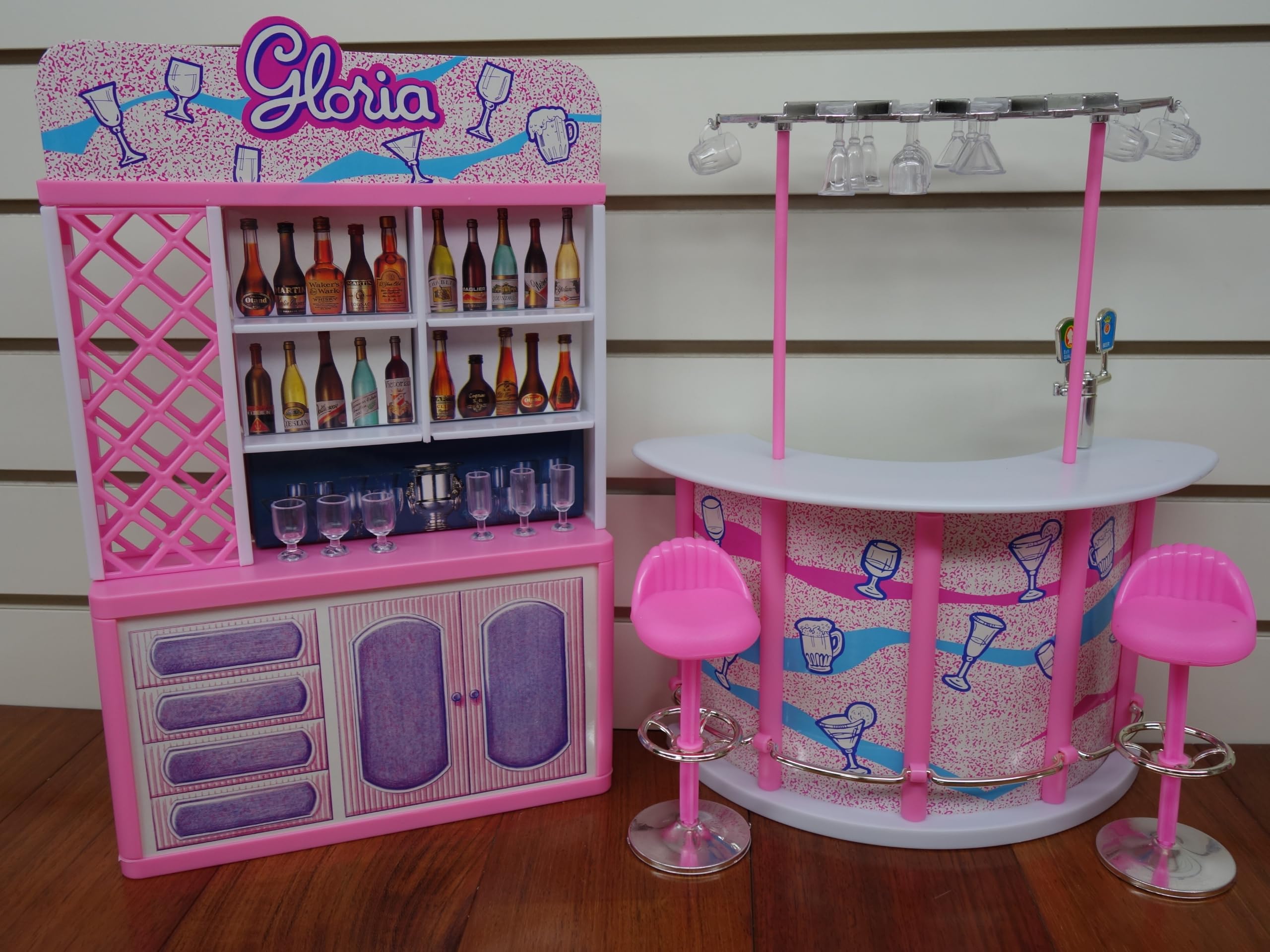 Gloria Bancone Bar per Bambole e Mobili Casa delle Bambole