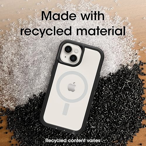 Miniatura 7 de OtterBox Funda para iPhone 14 y iPhone 13 Defender Series XT, cristal negro, sin pantalla, resistente, se ajusta a MagSafe, accesorio con cordón