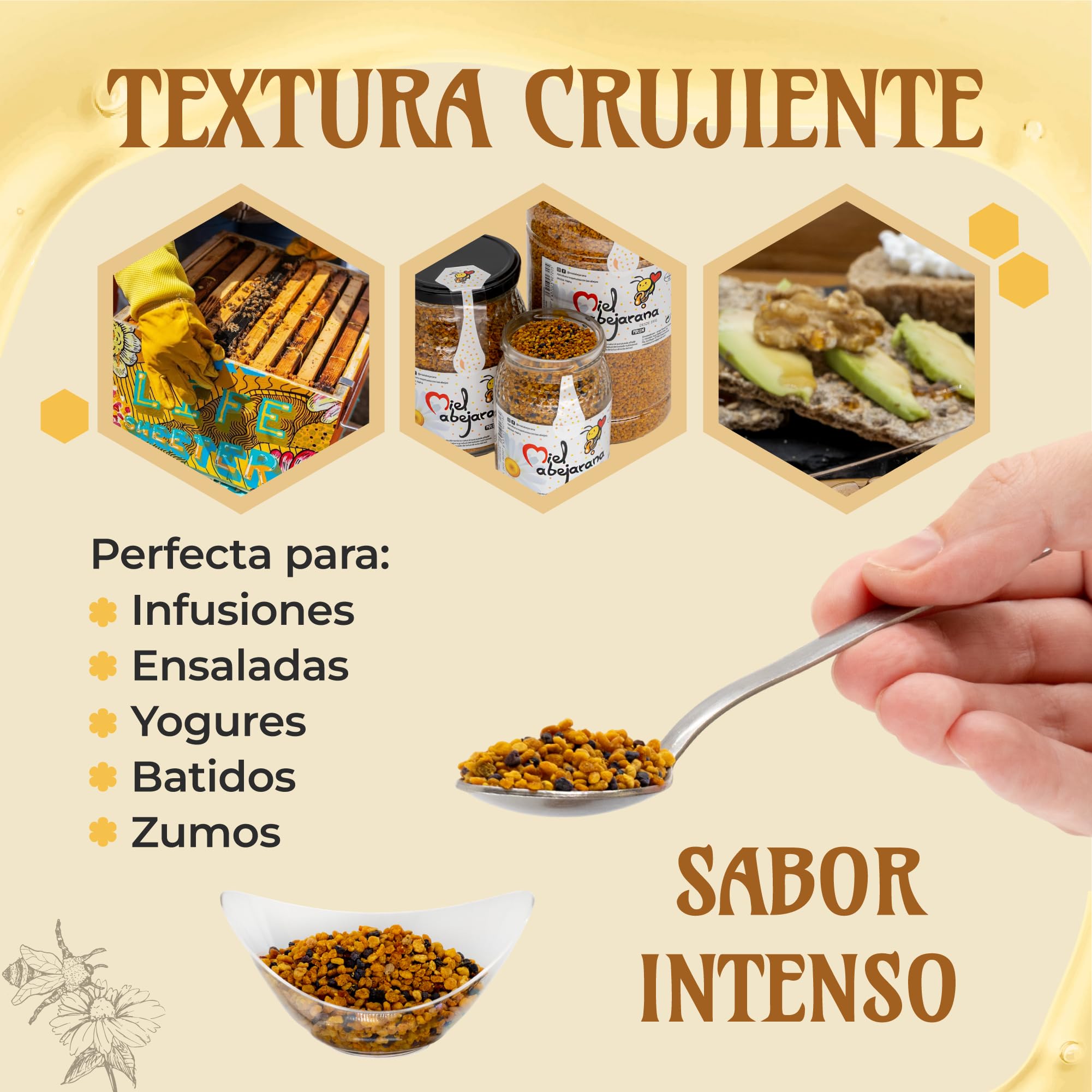 1Kg de Polen de Abeja Natural