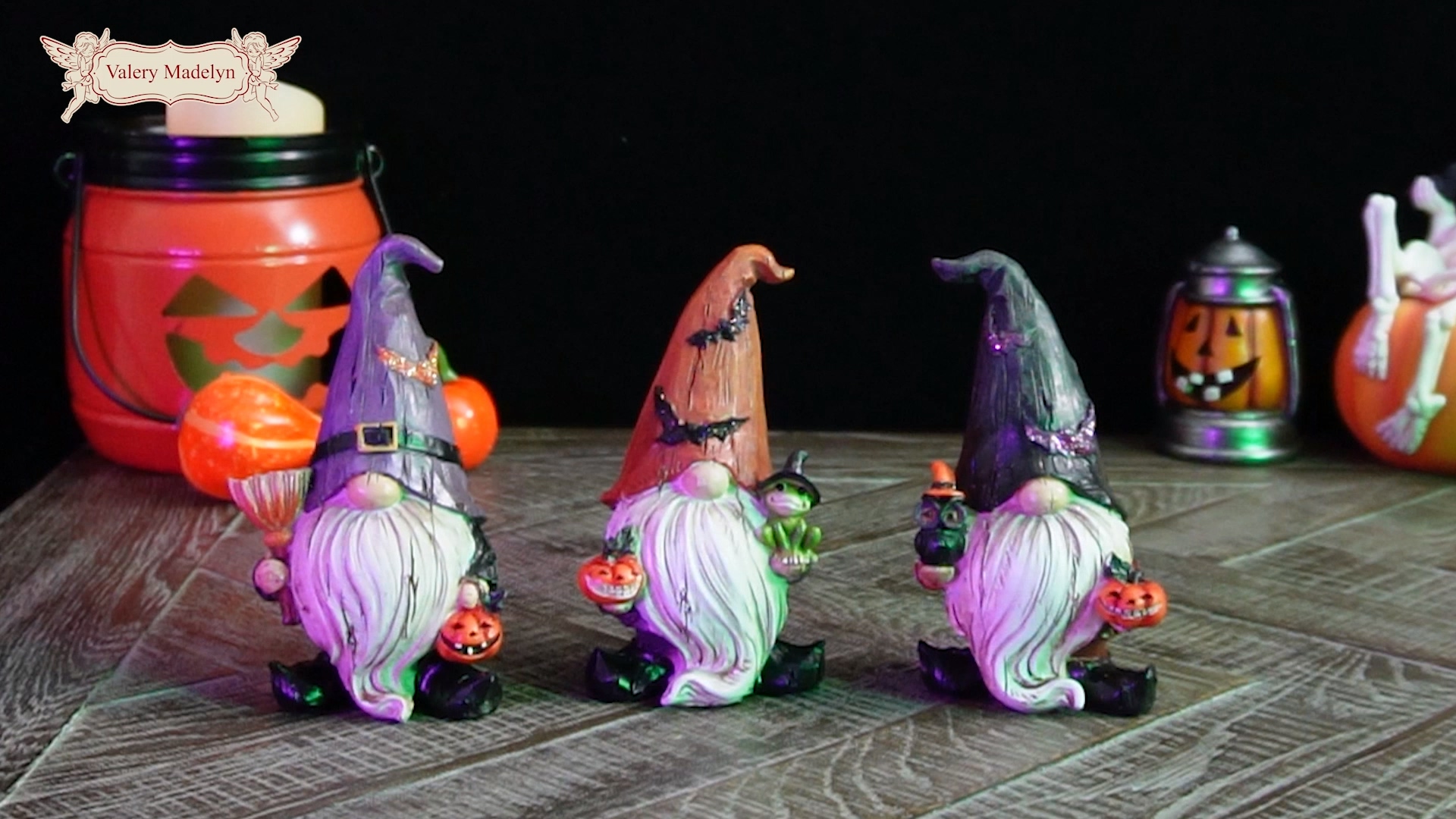 Amazon.com: Valery Madelyn Gnomes Halloween Decorations Indoor, 3