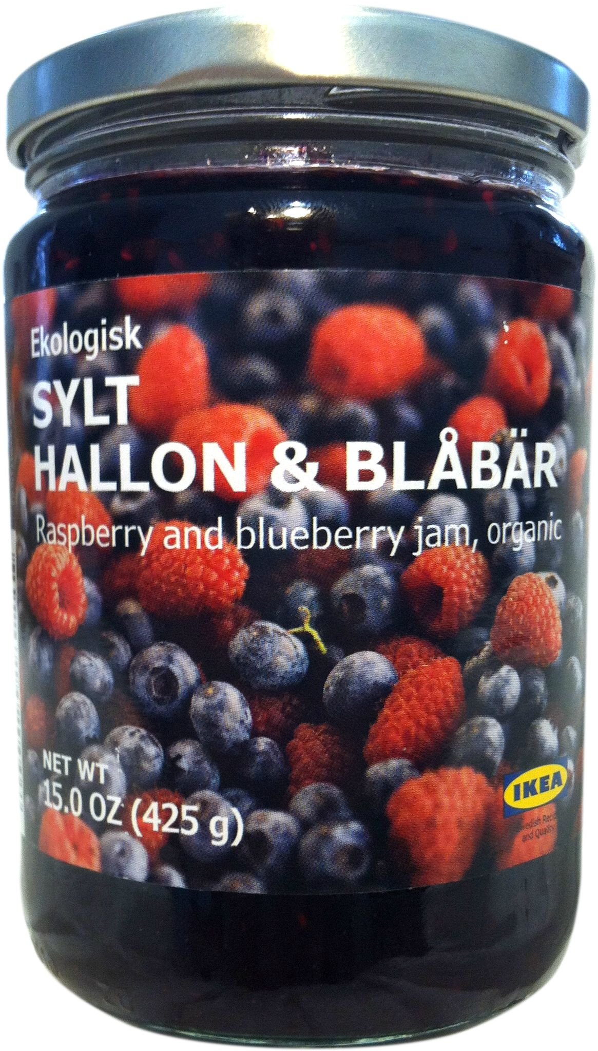 Organic Raspberry and Blueberry Jam - Sylt Hallon & Blabar Ekologisk - Ikea Food