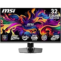 msi MPG 322URX QD-OLED 31,5" 4K UHD Gaming Monitor - Pannello Quantum Dot OLED 3840 x 2160