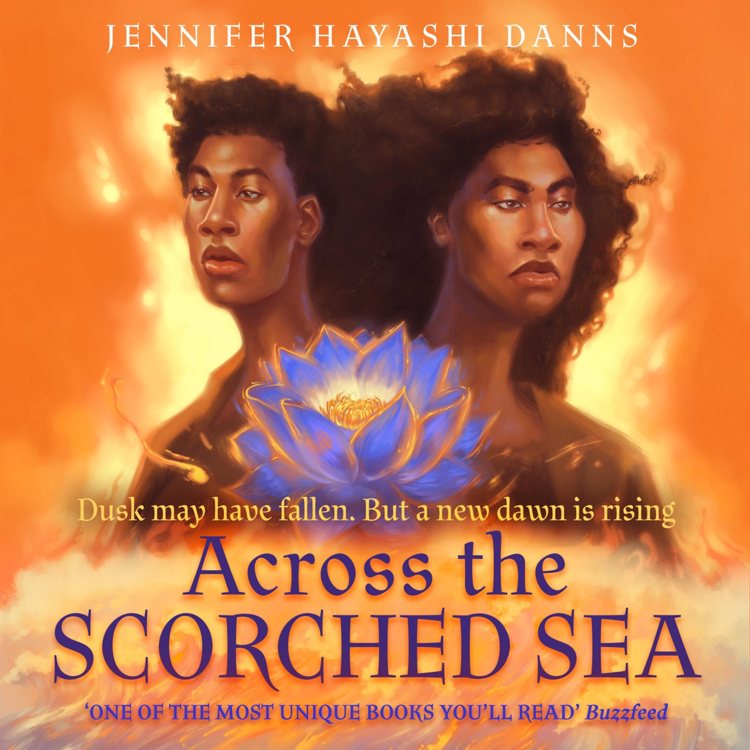 Cover art for Across the Scorched Sea