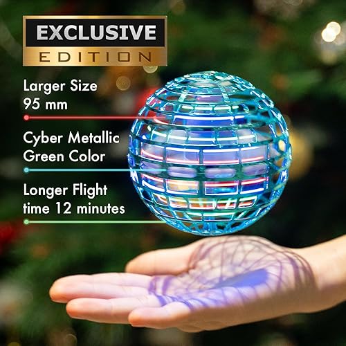 Miniatura 2 de HAJIMARI Flying Ball G2 – Bola de boomerang que regresa a ti | Juguete flotante para niños y adultos | Bola de levitación resistente a caídas |