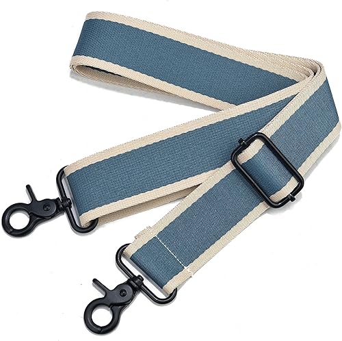 Miniatura 51 de Correa ancha para bolso, correa ajustable para bolsa cruzada, correas de hombro plateadas