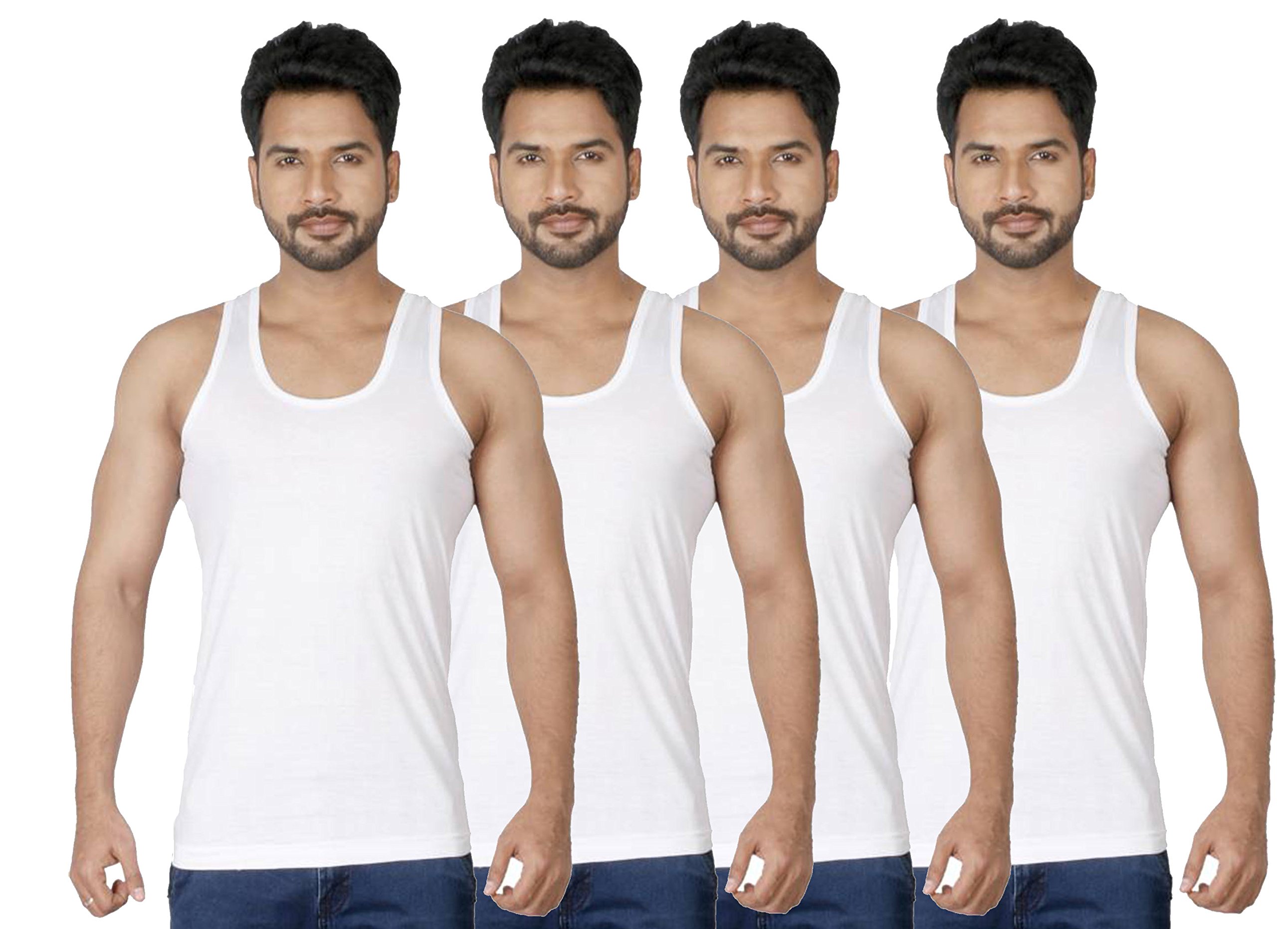 macho Men's Regular Fit Vest (Macho RN W 95x4_White_X-Large)-picture-34