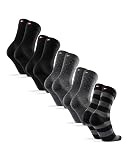 DANISH ENDURANCE Skarpety z Wełny Merino Męskie, Eleganckie, 3 lub 5-Pak | Eleganckie skarpety z wełny merino, oddychają