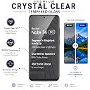 FIRST MART 3D Borderless Tempered Glass for Redmi Note 14 & Redmi 14 SE | HD Clear Edge-to-Edge Screen Protector, 9H Scratch Resistant, Oleophobic, Case-Friendly | Pack of 1 gallery image
