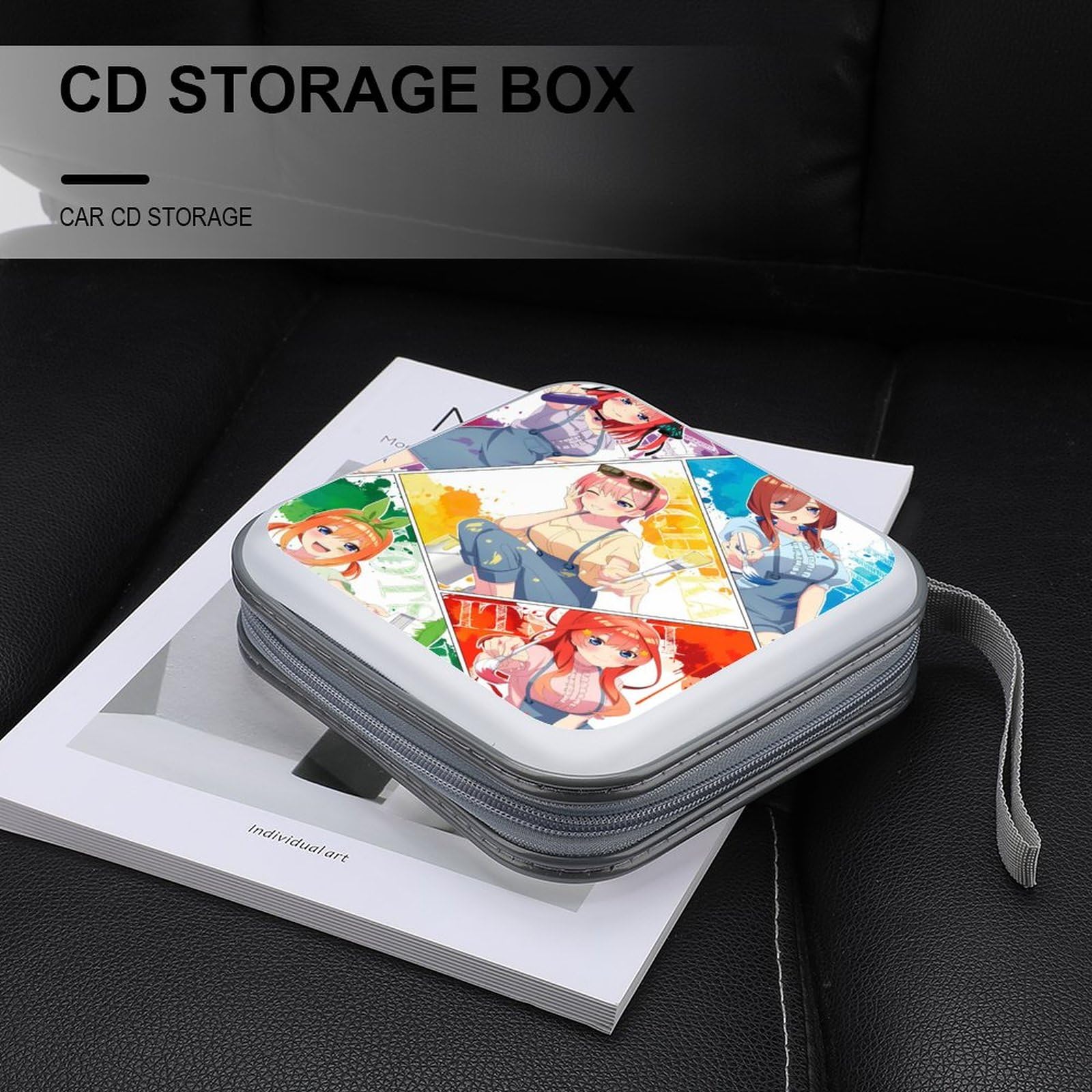 Amazon.co.jp: 五等分の花嫁 Cdケース 収納ボックス 大容量 Cdケース