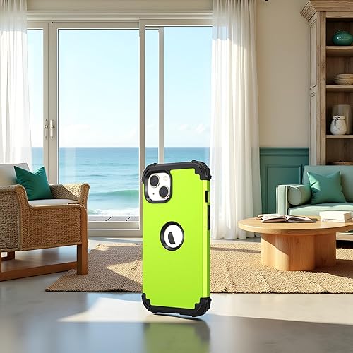 Miniatura 3 de IDweel Funda para iPhone 13 con protector de pantalla, para iPhone 14, híbrida a prueba de golpes, protección resistente, cubierta de policarbonato