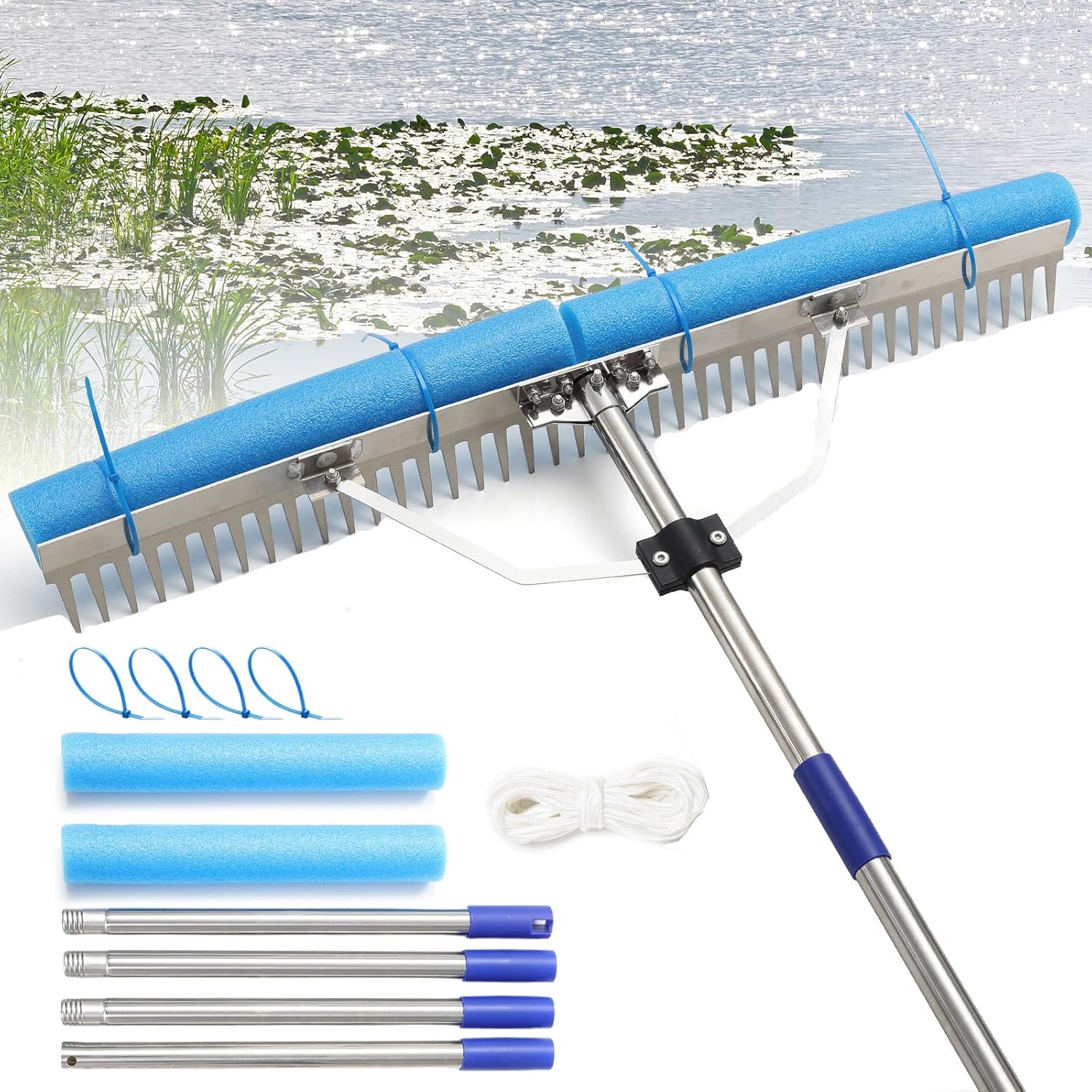 90" Landscaping Rake