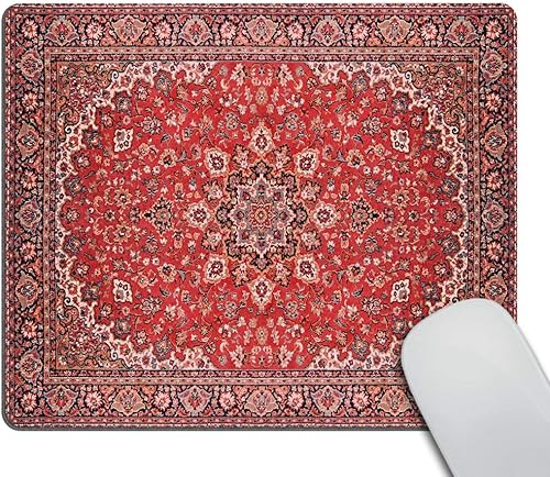 Smooffly Alfombrilla de ratón rectangular de goma antideslizante para juegos para computadoras portátiles