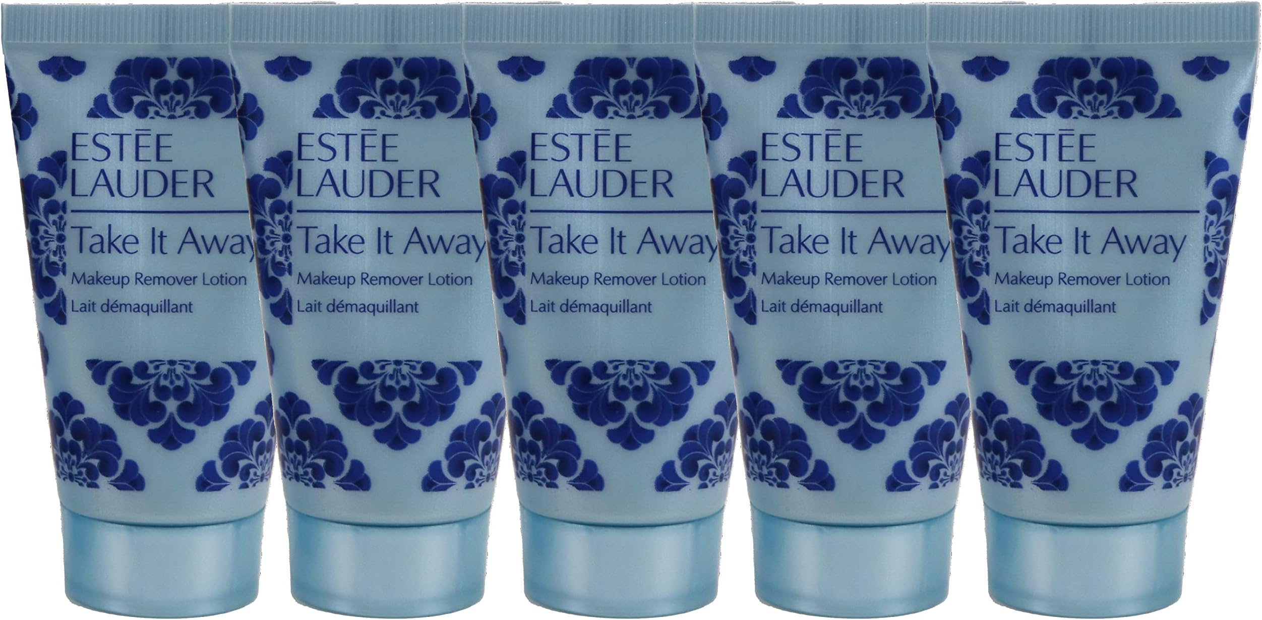 Pack of 5 x Estee Lauder Take It Away Makeup Remover Lotion 1 oz each, Travel Size Unboxed