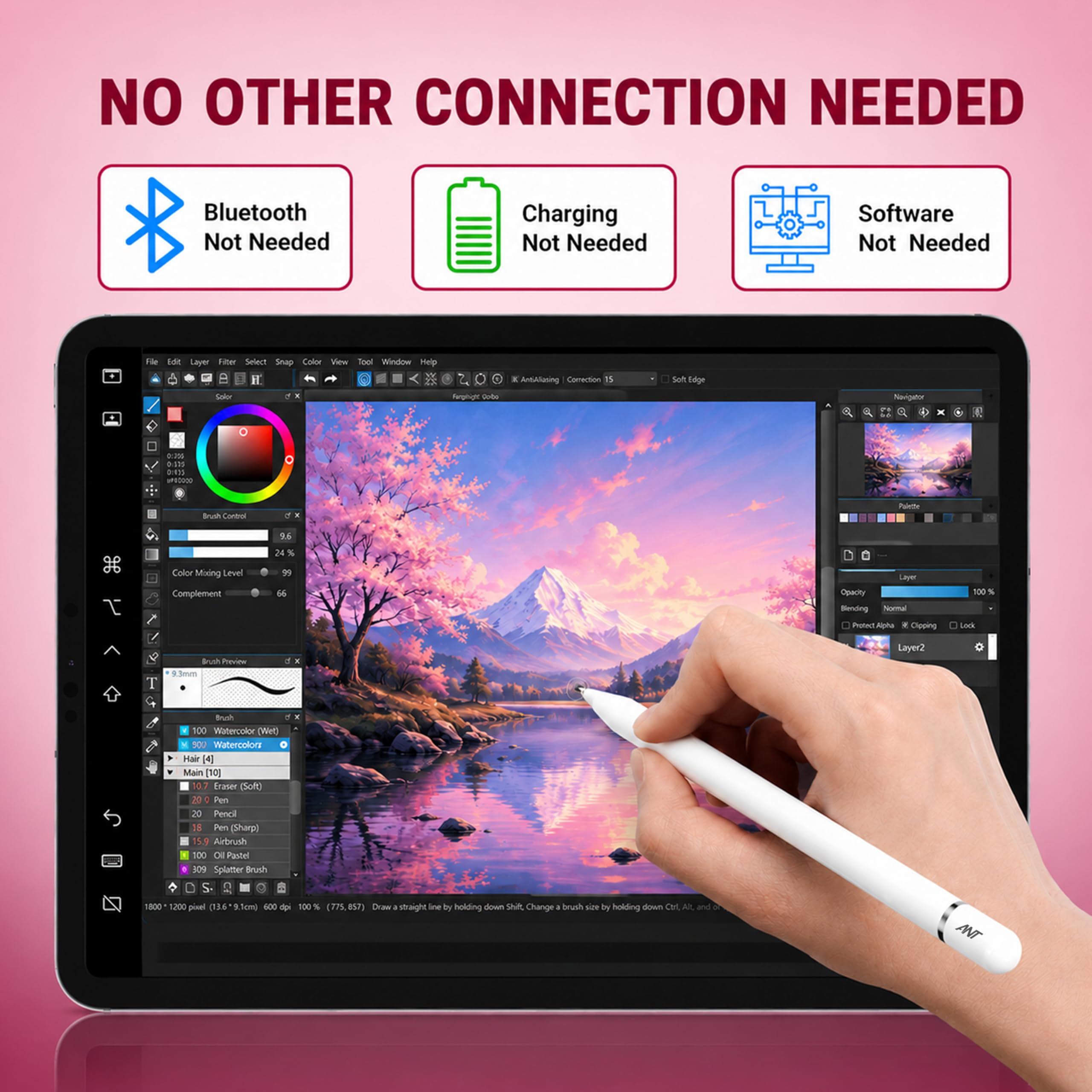 Ant META Pencil Stylus Pen - No Charge! -8