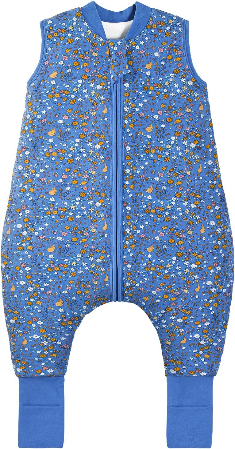 Mosebears Unisex Baby Mb052 Sleeveless, Blue, 18-36 Months