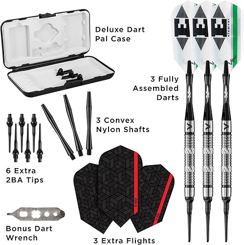 Miniatura 4 de Viper Element - Dardos de punta suave de tungsteno 90% con estuche de almacenamientoviaje, 0.63oz