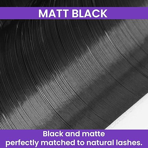 Miniatura 2 de Extensión de pestañas inferior de 0.276 in, bandeja de volumen ruso, suministros al por mayor, funda individual individual para extensiones de